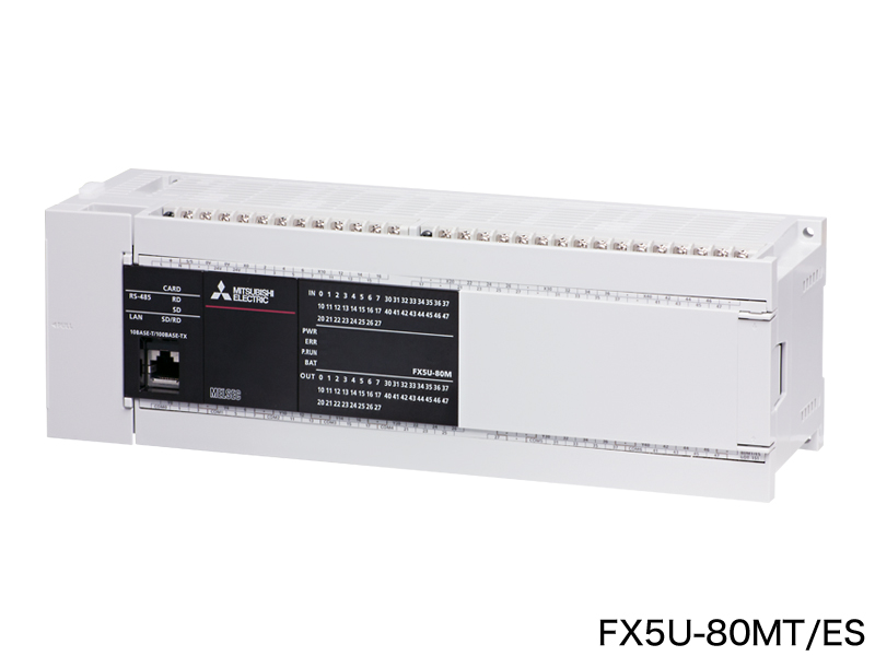 FX5U-80MT/ES FX5U-80MT/DS 三菱IQ-F系列40点输入40点输出PLC