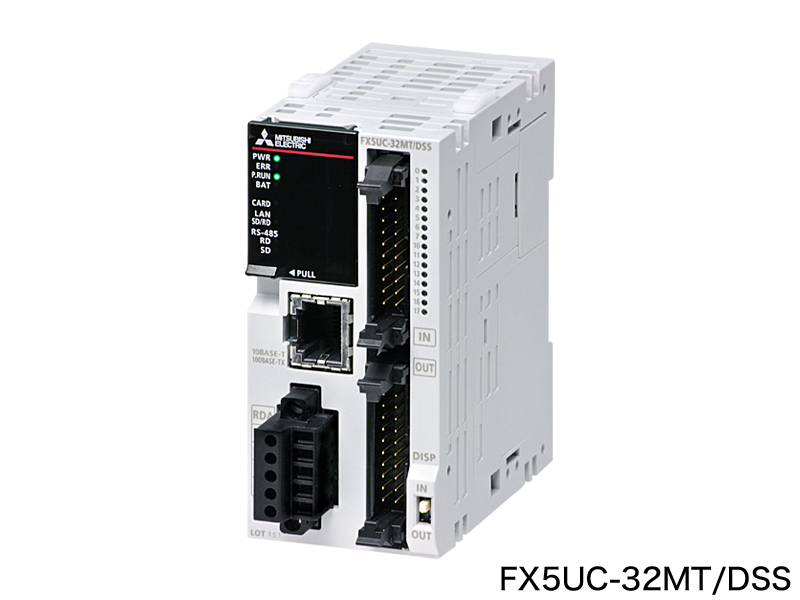FX5UC-32MT/DSS 三菱PLC紧凑型 DC电源 16入/16晶体管源型出
