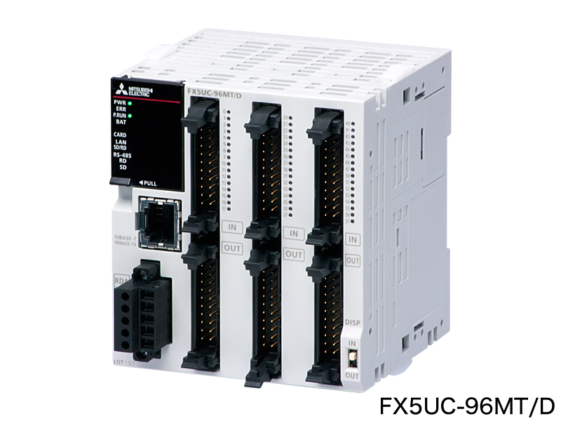 FX5UC-96MT/D DC电源DC漏型输入 48点漏型输出