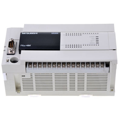 FX3U-48MT/DSS 三菱PLC DC电源24点入24点晶体管源型输出