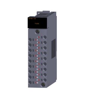 三菱QX10-TS 16点输入模块 弹簧夹端子台型 QX10-TS 现货供应