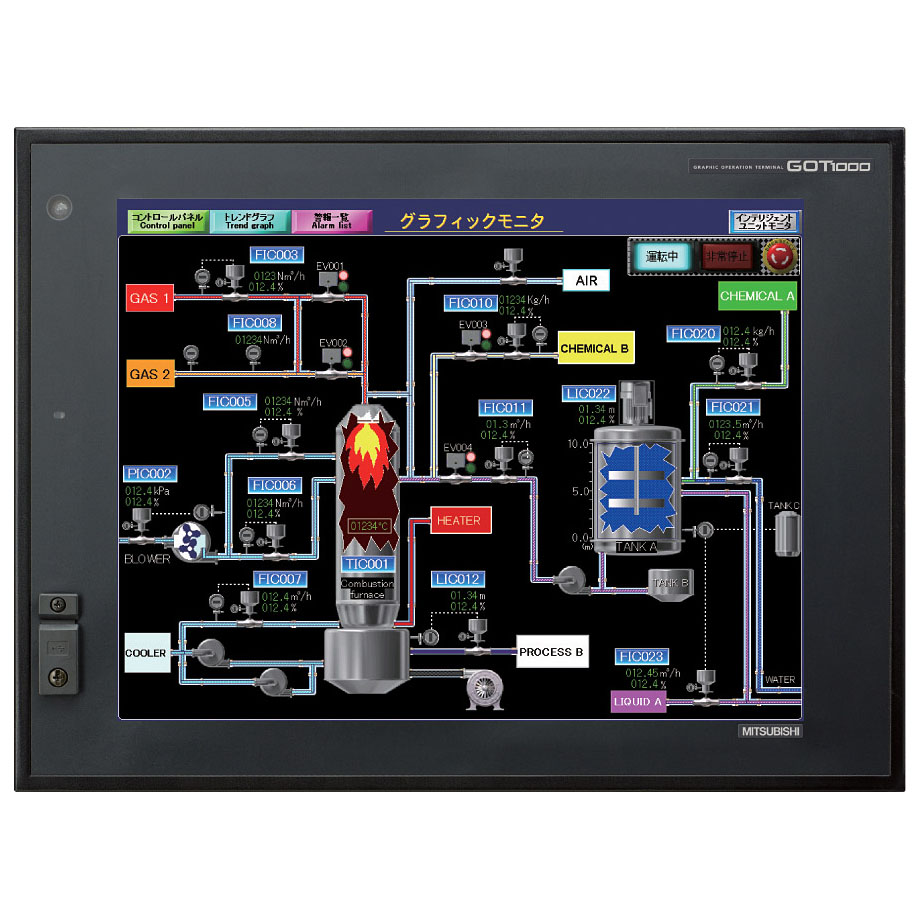 GT1555-VTBD 三菱触摸屏 GT1555-VTBD价格好 5.7寸VGA[640*480] DC电源型