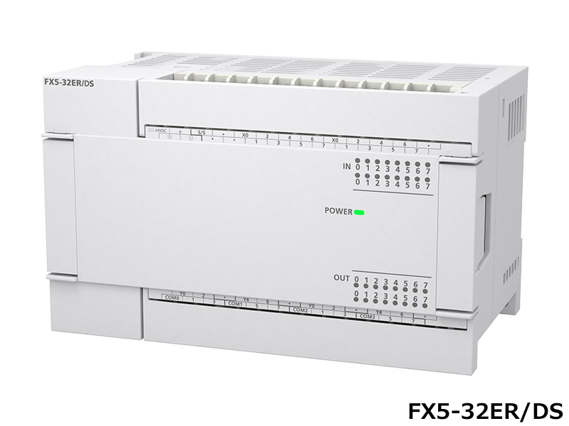 FX5-32ER/DS 三菱FX5扩展模块16入16点继电器输出DC电源