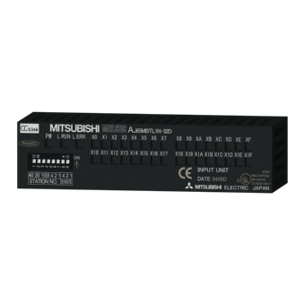 AJ65MBTL1N-32D 三菱cc-li<x>nk输入模块 DC输入嵌入式62针 正公共端 32点